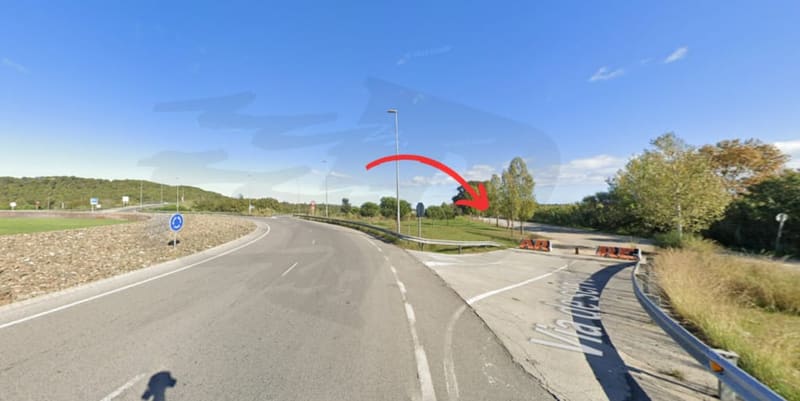 Pista de maniobres per a moto i ciclomotor